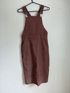 Jumper Dress Brown Chocolate S